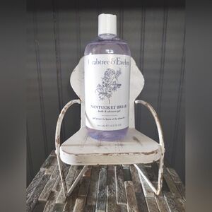 🌿Crabtree & Evelyn "Nantucket Briar" Bath/Shower Gel & Stand~`•